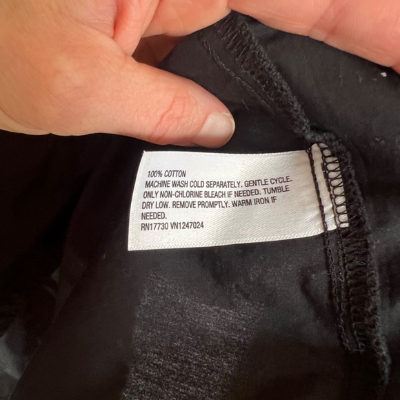 A New Day Black Skirt Sz Large NWOT - Picture 6 of 7